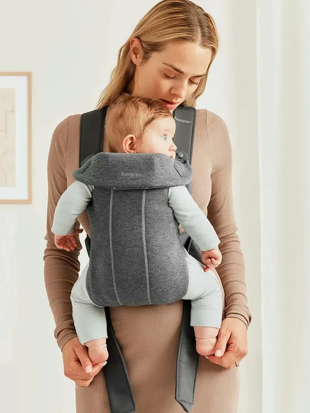 Portabebés Babybjorn 3D Jersey Mini