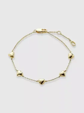 Pulsera de corazones Lani de Ana Luisa
