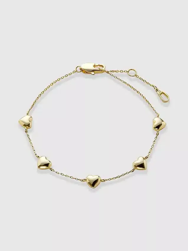 Pulsera de corazones Lani de Ana Luisa