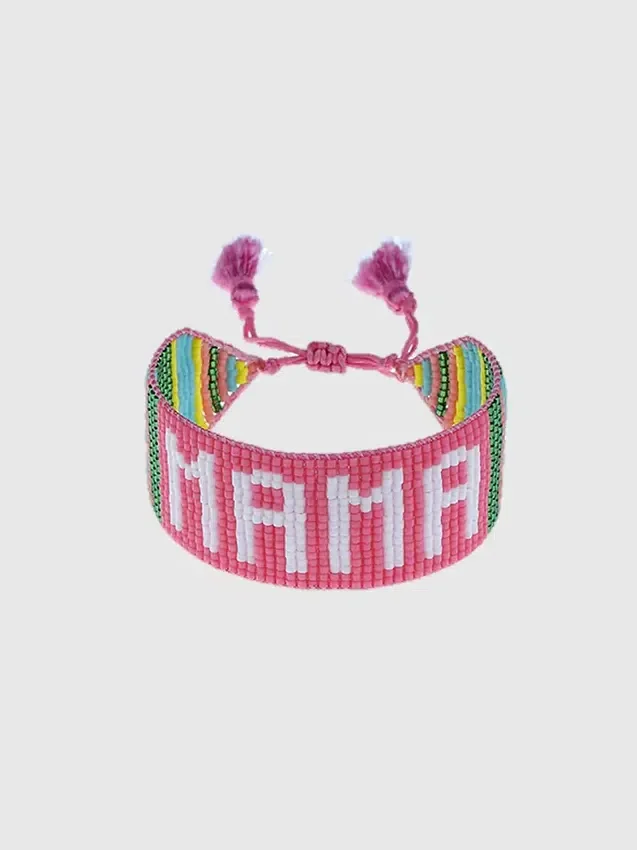 Pulsera Mama en rosa Hart