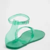 Sandalias de tiras de gelatina