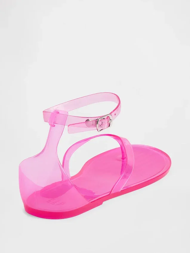 Sandalias de tiras de gelatina