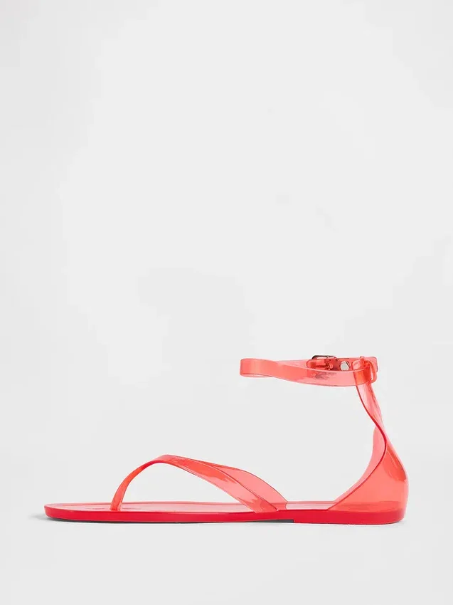 Sandalias de tiras de gelatina