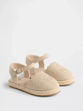 Sandalias tipo alpargatas para niños pequeños