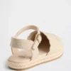 Sandalias tipo alpargatas para niños pequeños