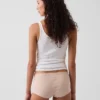 Shorty de algodón orgánico elástico súper suave