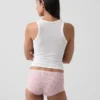 Shorty de algodón orgánico elástico súper suave