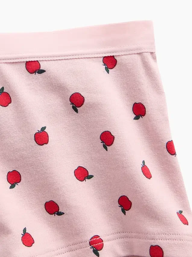 Shorty de algodón orgánico elástico súper suave