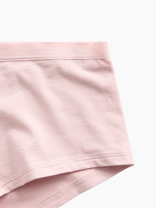 Shorty de algodón orgánico elástico súper suave