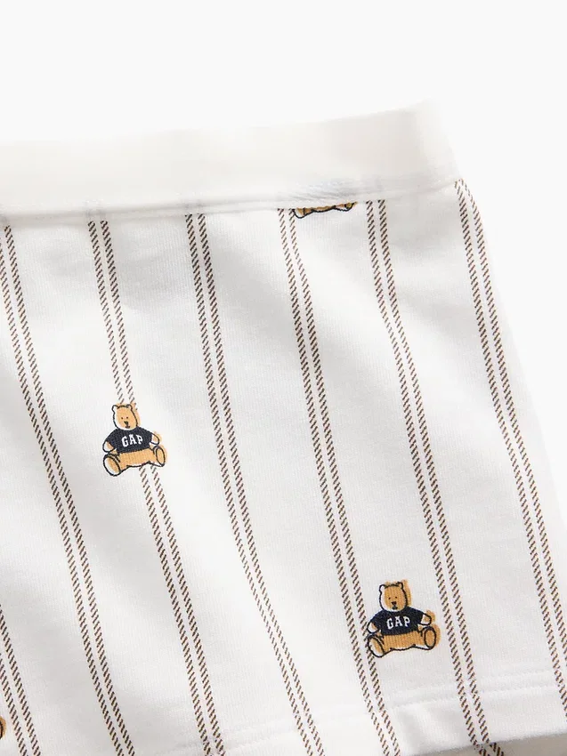 Shorty de algodón orgánico elástico súper suave