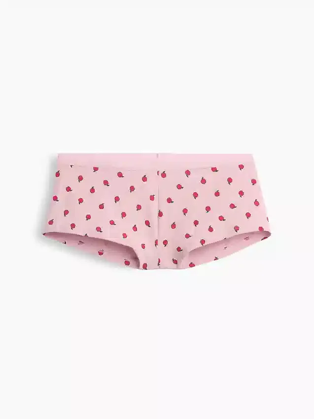 Shorty de algodón orgánico elástico súper suave