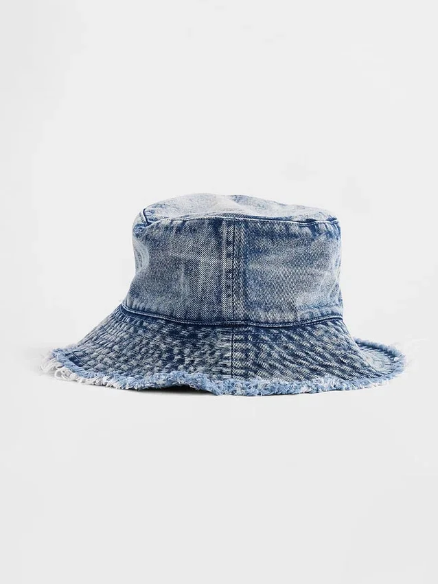 Sombrero de pescador de mezclilla para niños