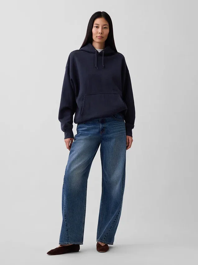 Sudadera con capucha de felpa francesa extra gruesa para adultos