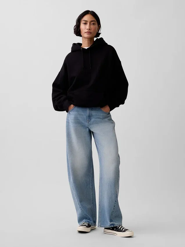 Sudadera con capucha de felpa francesa extra gruesa para adultos