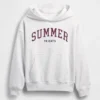 Sudadera con capucha de tejido grueso y logo oversize de GAP × Summer Fridays