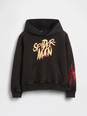 Sudadera con capucha holgada para niños Marvel Vintagesoft Spider-Man