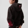 Sudadera con capucha holgada para niños Marvel Vintagesoft Spider-Man