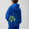 Sudadera con capucha holgada Super Mario Vintagesoft para niños