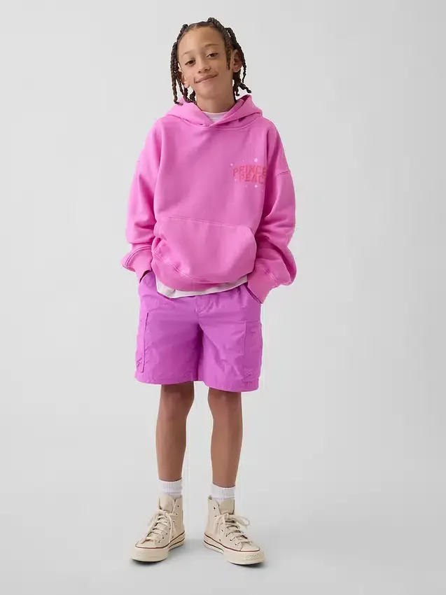 Sudadera con capucha holgada Super Mario Vintagesoft para niños