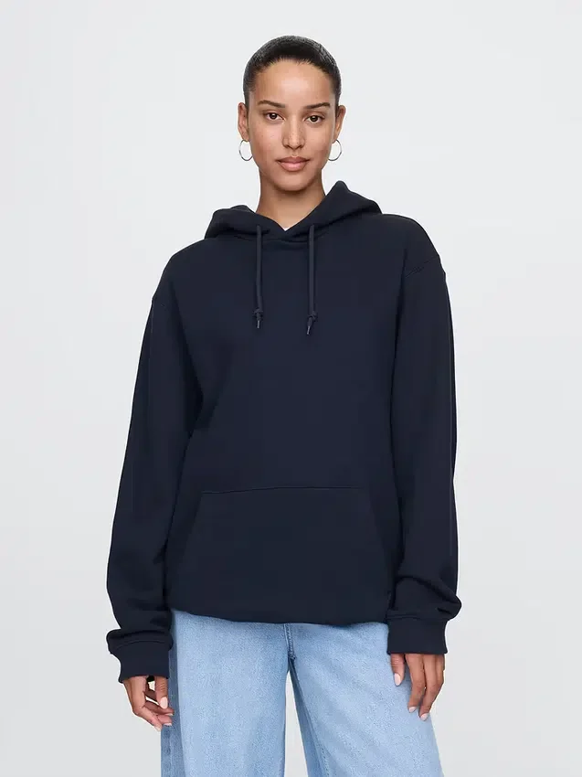 Sudadera con capucha holgada Vintagesoft para adultos