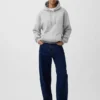 Sudadera con capucha holgada Vintagesoft para adultos