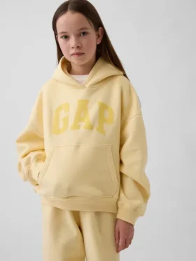 Sudadera con capucha holgada Vintagesoft para niños