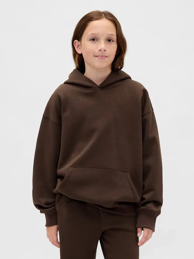 Sudadera con capucha holgada Vintagesoft para niños