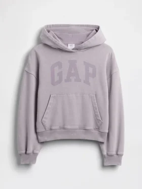 Sudadera con capucha holgada Vintagesoft para niños