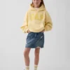 Sudadera con capucha holgada Vintagesoft para niños