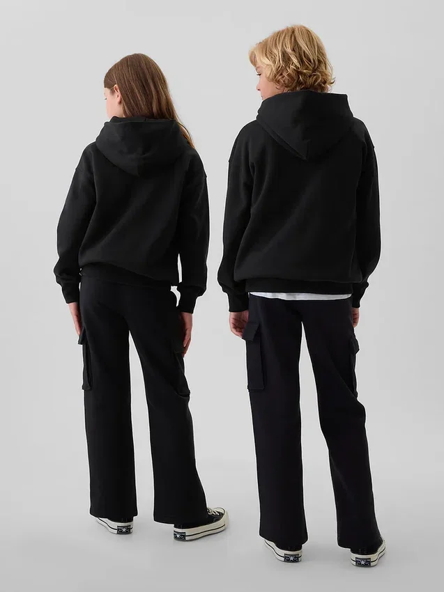 Sudadera con capucha holgada Vintagesoft para niños