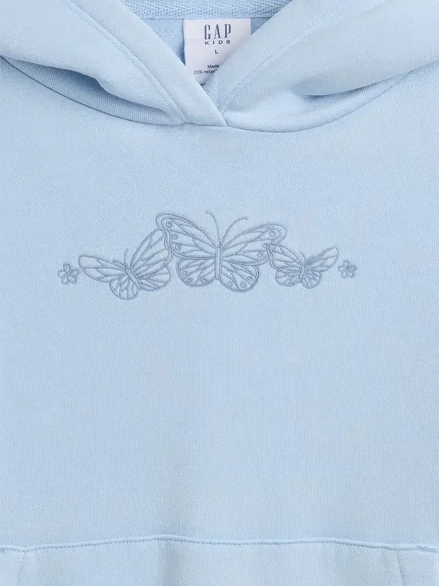 Sudadera con capucha holgada Vintagesoft para niños