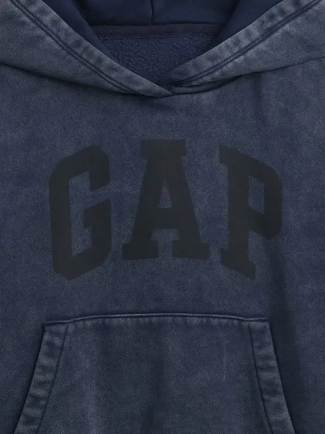 Sudadera con capucha holgada Vintagesoft para niños