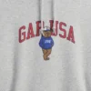 Sudadera con capucha oversize con logo Americana de Vintagesoft