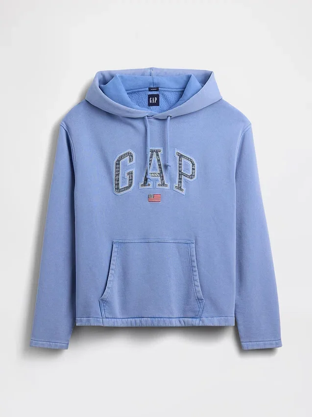 Sudadera con capucha oversize con logo Americana de Vintagesoft