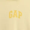 Sudadera con capucha oversize corta con logo Vintagesoft