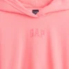 Sudadera con capucha oversize corta con logo Vintagesoft