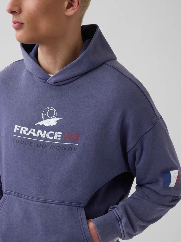 Sudadera con capucha oversize de felpa Vintagesoft de la Copa Mundial de la FIFA™