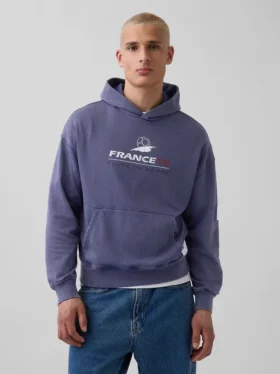 Sudadera con capucha oversize de felpa Vintagesoft de la Copa Mundial de la FIFA™