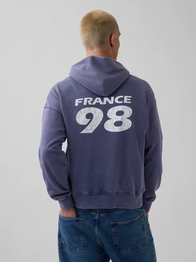 Sudadera con capucha oversize de felpa Vintagesoft de la Copa Mundial de la FIFA™