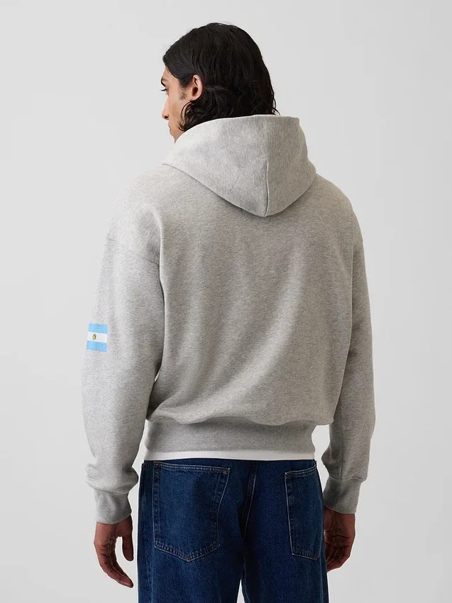 Sudadera con capucha oversize de felpa Vintagesoft de la Copa Mundial de la FIFA™