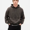 Sudadera con capucha oversize de peso pesado para adultos