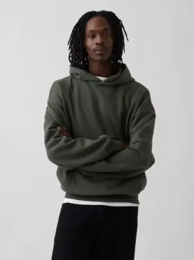 Sudadera con capucha oversize de peso pesado para adultos