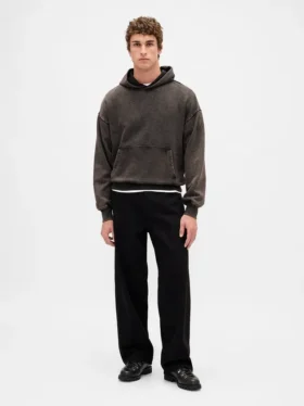 Sudadera con capucha oversize de peso pesado para adultos