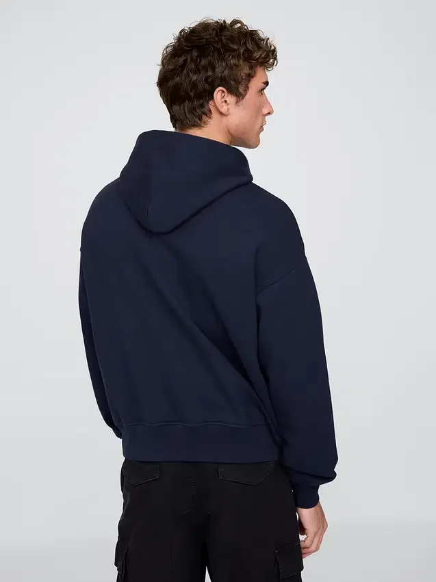 Sudadera con capucha oversize de peso pesado para adultos