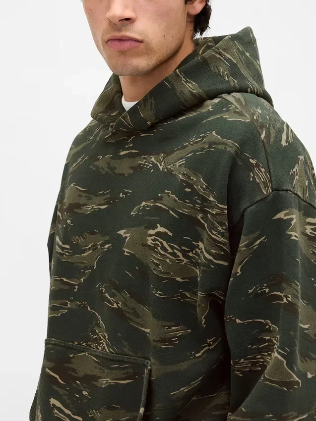 Sudadera con capucha oversize de peso pesado para adultos