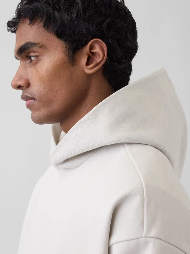 Sudadera con capucha oversize de peso pesado para adultos