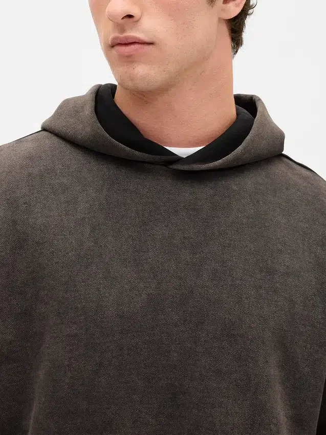 Sudadera con capucha oversize de peso pesado para adultos