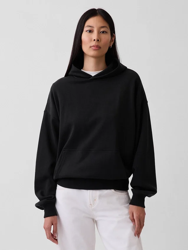 Sudadera con capucha oversize de peso pesado para adultos