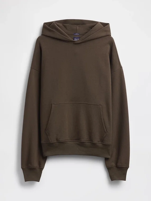 Sudadera con capucha oversize de peso pesado para adultos