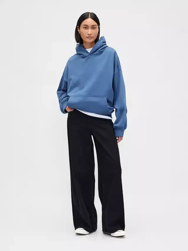 Sudadera con capucha oversize de peso pesado para adultos